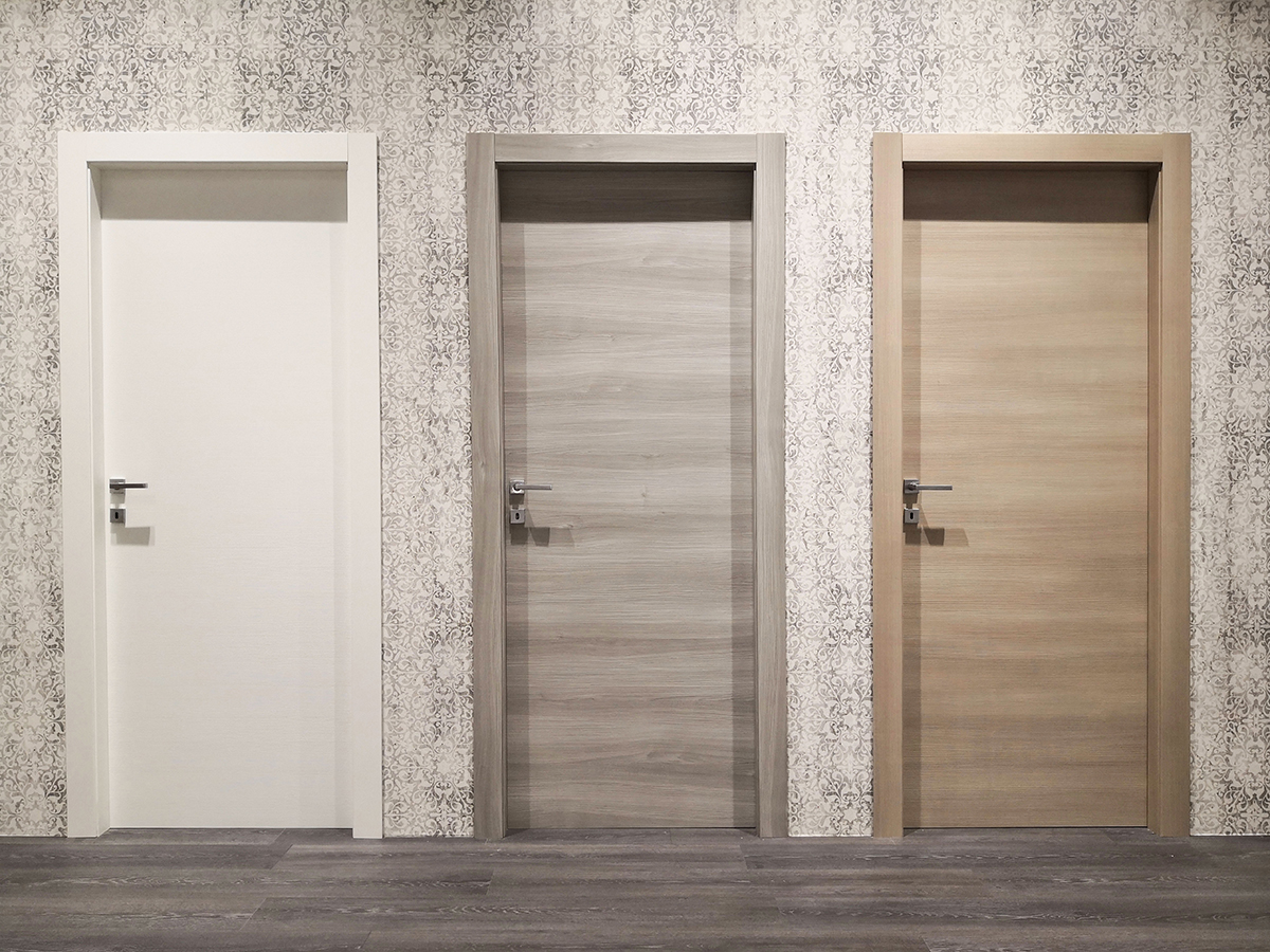 Extra90: la porta moderna con telaio in legno - Venus Design